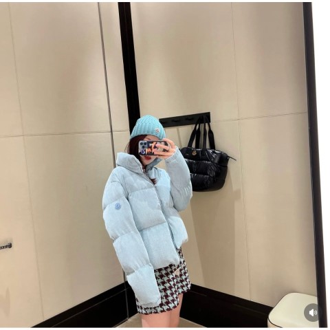 2024 FW 몽클레어 Antre 여성 프리미엄급 코듀로이 숏구스다운자켓(매장판)