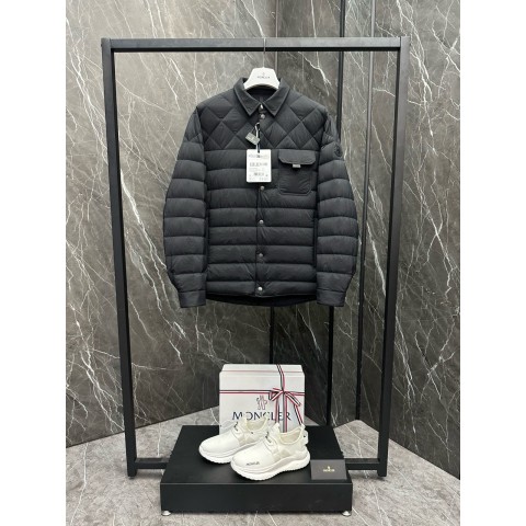 2024 FW 몽클레어 Iseran 남성 프리미엄급 셔츠형 구스다운 경량자켓(매장판)