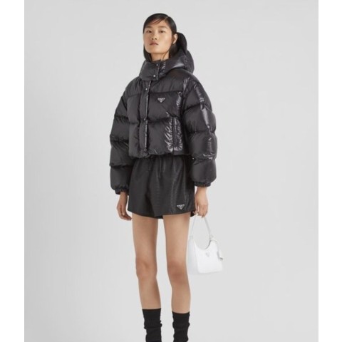 【프**】24FW 리나일론 구스 숏 패징