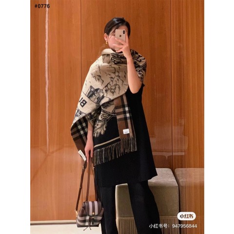 [BURBERRY] 버버리 EKD 캐시미어 머플러