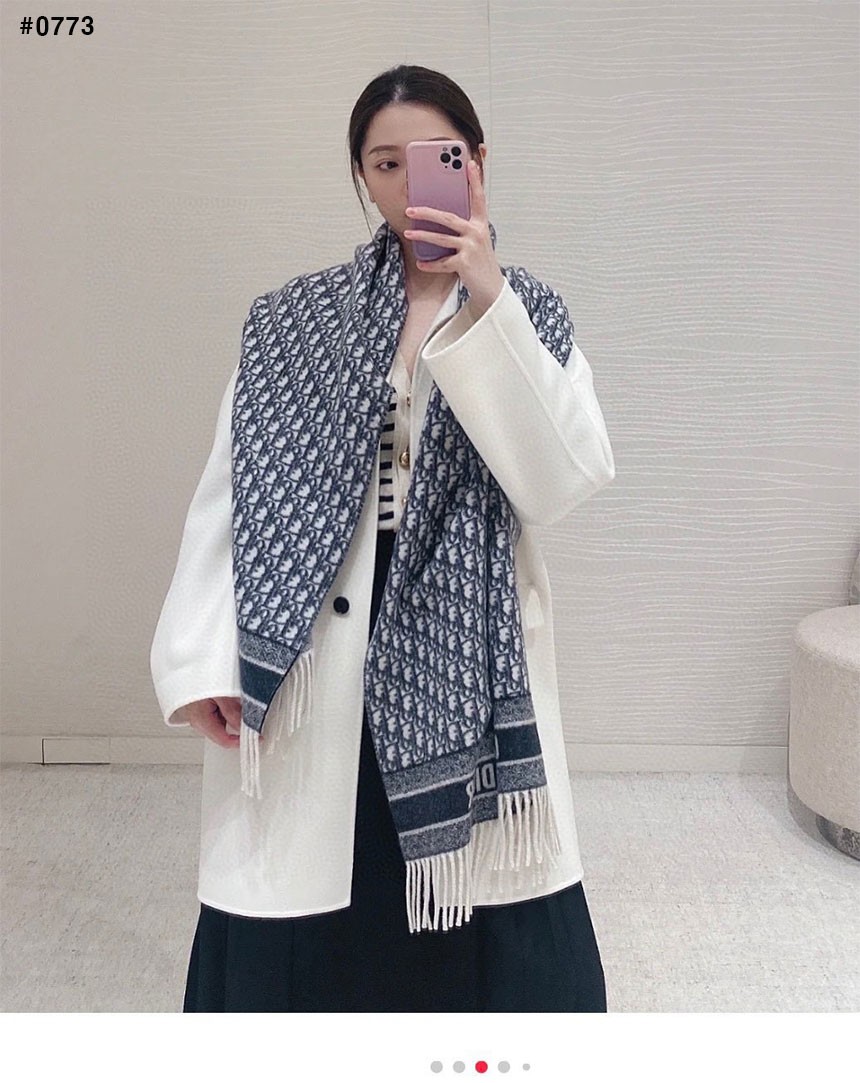 [DIOR] 크리스찬 디올 오블리크 머플러