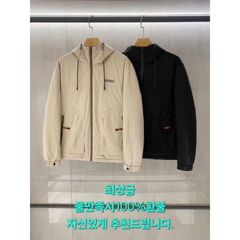 제냐 [ZEGNA] 매장판 남성 후드다운 재킷(최상급)