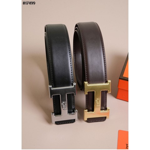 [HERMES] 에르메스 H 버클 레더 벨트