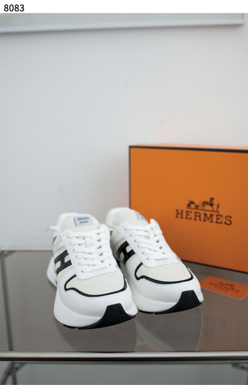 [HERMES] 수입고급 에르메스 H 크루 스니커즈 신상