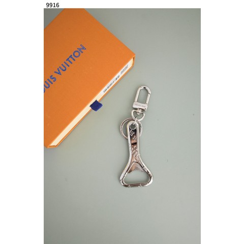 [Louis Vuitton] 수입고급 루이비통 X 슈프림 실버 모노그램 오프너 키링