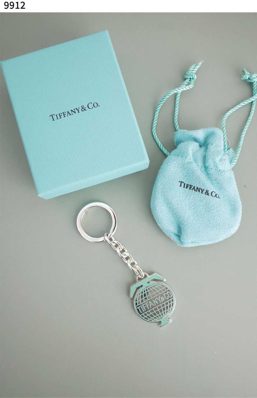 [Tiffany & Co.] 수입고급 Tiffany Globe Key Ring