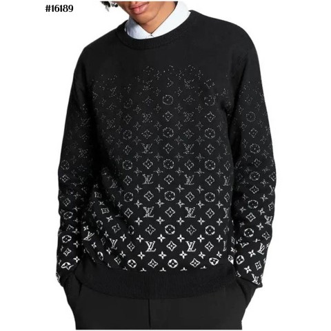 [Louis Vuitton] 루이비통 언더 그라디언트 모노그램 울 자카드 니트 풀오버