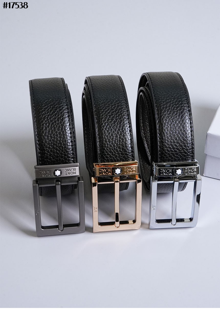 [MONTBLANC] 몽블랑 스퀘어 리버서블 레더 벨트