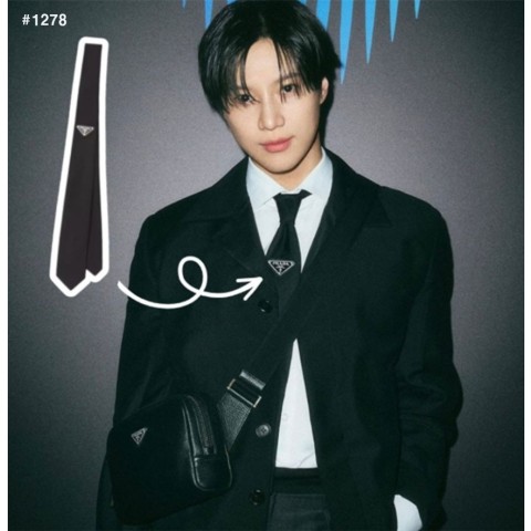 [PRADA] 프라다 삼각로고 넥타이