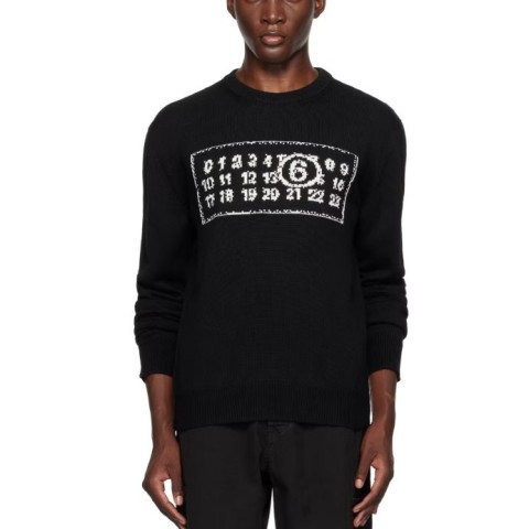 [ M*isonmargiela ] 수입 MM6 넘버링 스웨터