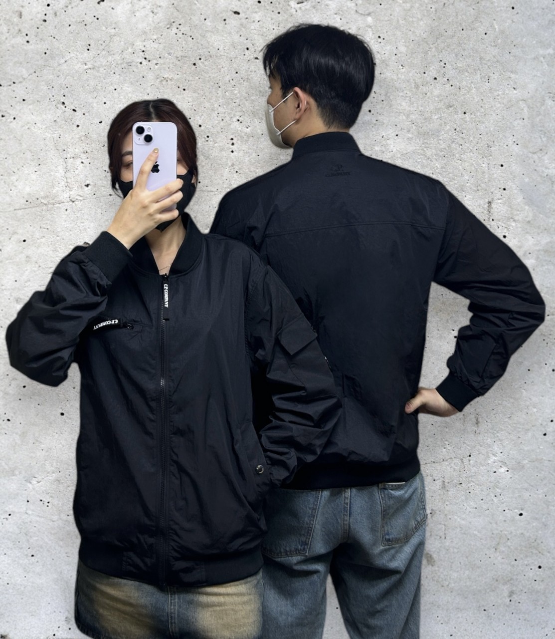 【씨*】 로고 자켓