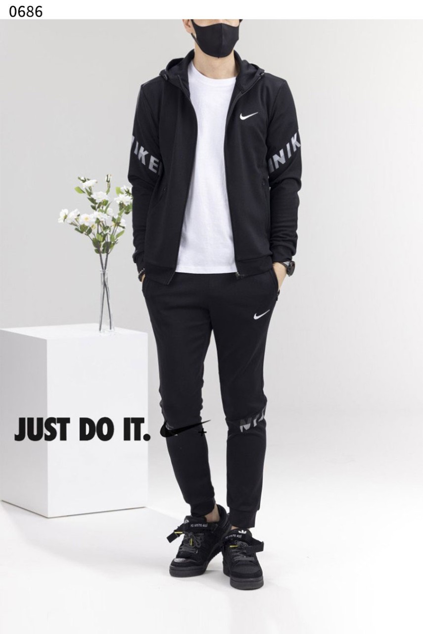 [Nike] 사이드 사선 이니셜 SET