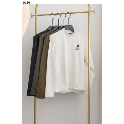 [MARK & LONA] 수입고급 SLEEVE BIG LOGO POINT LS HIGHNECK