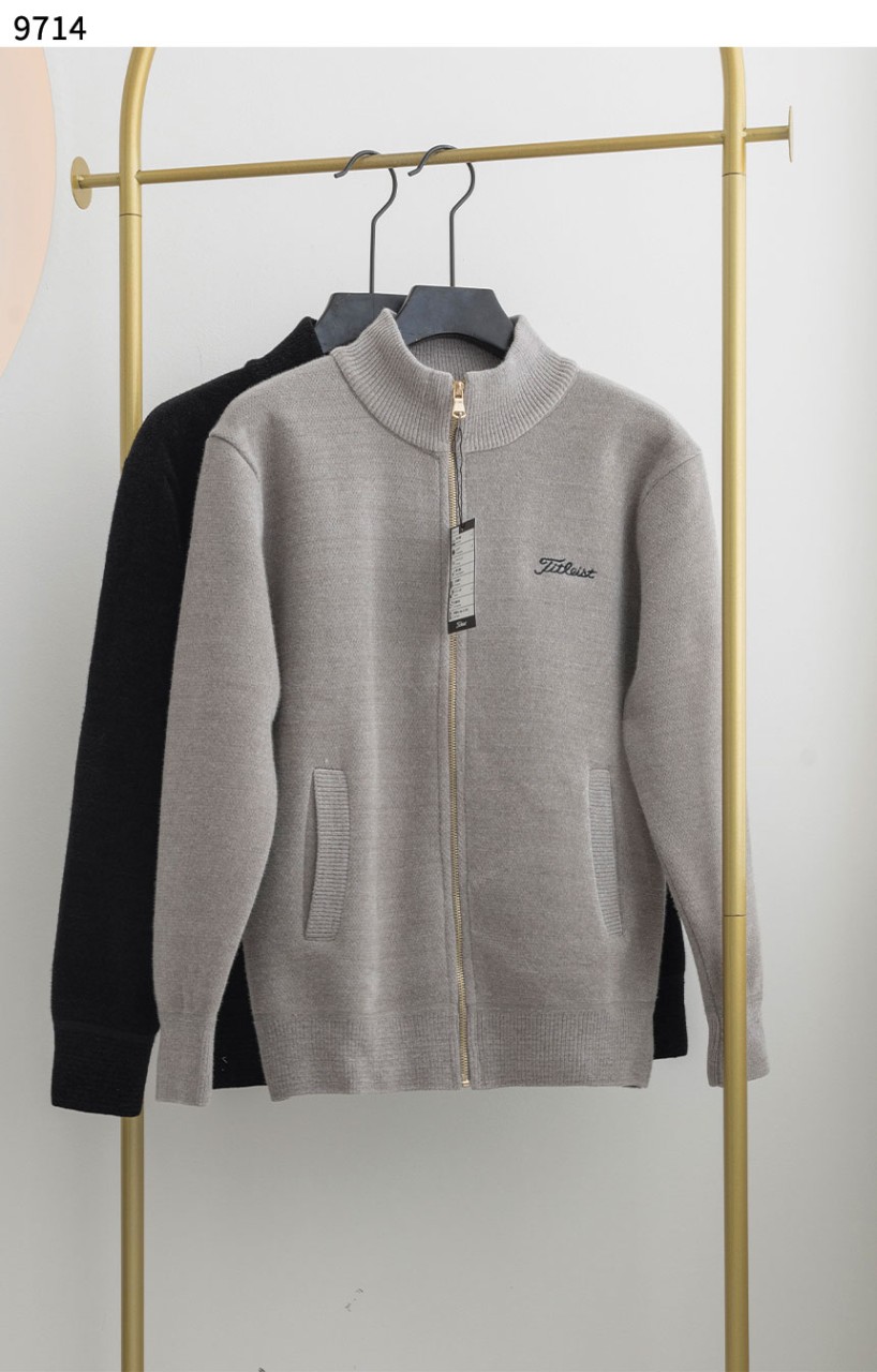 [TITLEIST] 수입고급 FULL ZIP KNIT CARDIGAN 신상