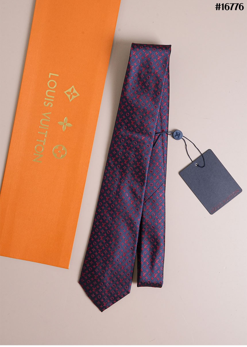 [Louis Vuitton] 루이비통 모노그램 자카드 실크 넥타이