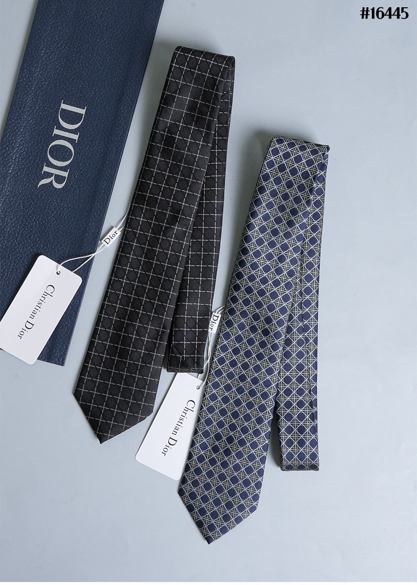 [Dior] 크리스찬 디올 까냐쥬 실크 자카드 넥타이