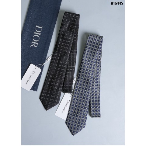 [Dior] 크리스찬 디올 까냐쥬 실크 자카드 넥타이