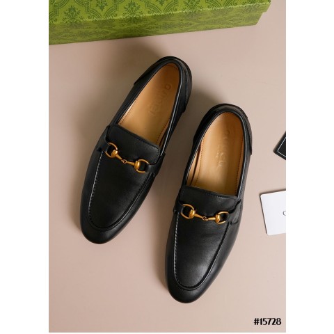 [GUCCI] 구찌 1953 홀스빗 레더 로퍼