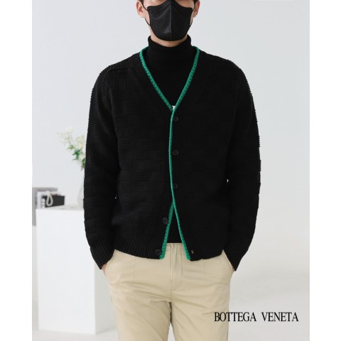 [ B*TTEGA VENETA ] 수입 나일론 울캐시 가디건