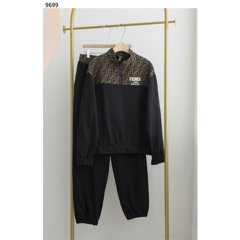 [FENDI] 수입고급 펜디 FF로고 아노락 조거팬츠 트레이닝 셋업