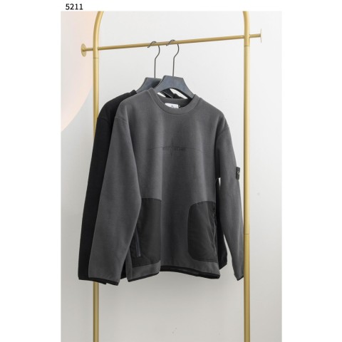 [STONE ISLAND] 수입고급 포켓 후리스 맨투맨