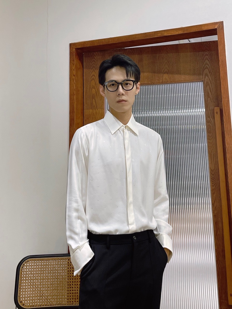 2025 SS 루이비통 남여공용 프리미엄급 실크 JQD 셔츠(매장판)