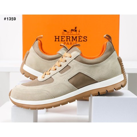 [HERMES] 에르메스 스웨이드 로우탑 스니커즈