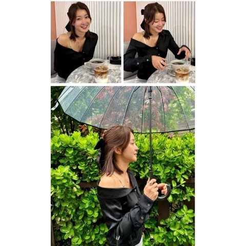 【프**】삼각로고 모던 리나일론 리본핀