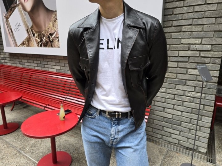 로로피아나 수제작 가죽자켓