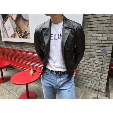 로로피아나 수제작 가죽자켓