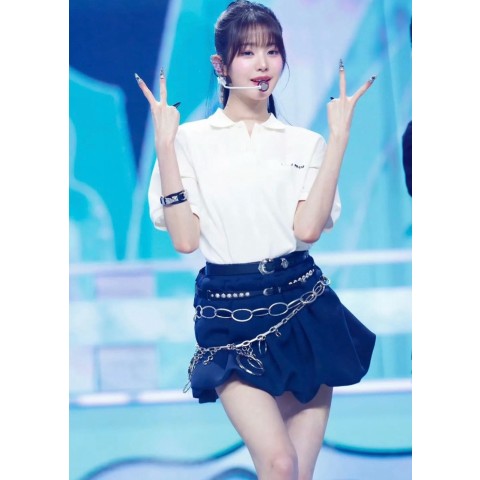 2025 SS 미우미우 여성 프리미엄급 PK 반팔카라(매장판)