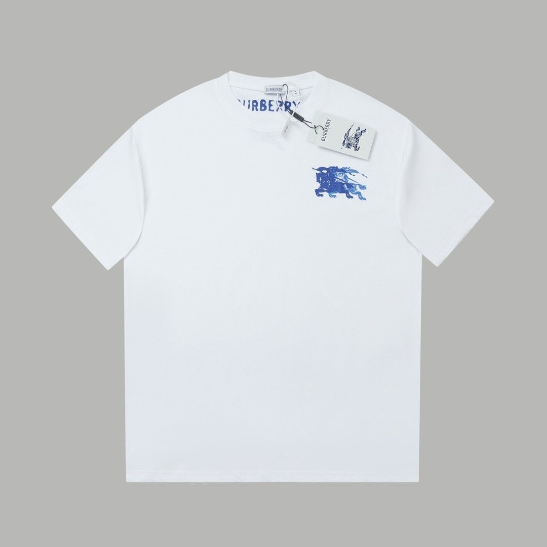 25 SS 버버* 로고라운드 티셔츠
