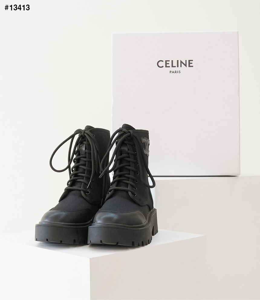 [CELINE] 셀린느 벌키 레이스업 부츠