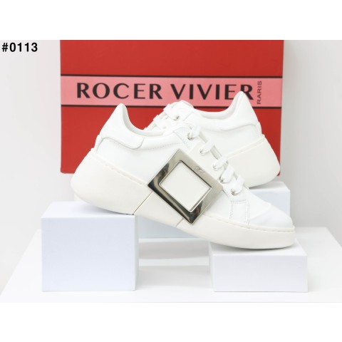 [ROGER VIVIER] 로저비비에 비브 스케이트 레더  스니커즈