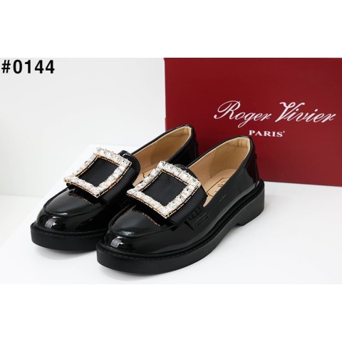 [ROGER VIVIER] 로저비비에 비브 레인저스 스트라스 버클 로퍼