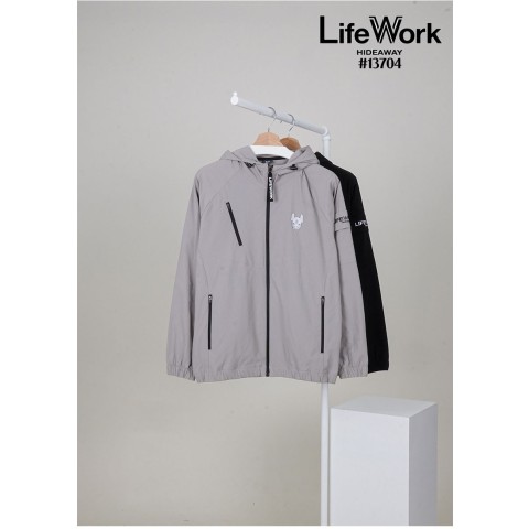 [LIFEWORK] 라이프워크 남성 라독 포켓 윈드브레이커 후드 자켓