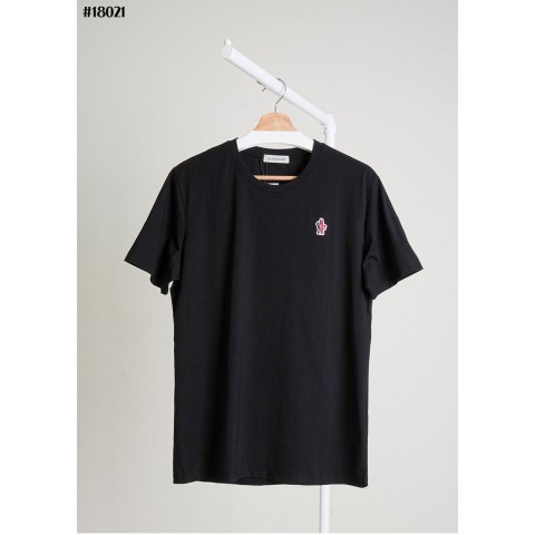[MONCLER] 몽클레어 그레노블 로고 패치 코튼 반팔 티셔츠