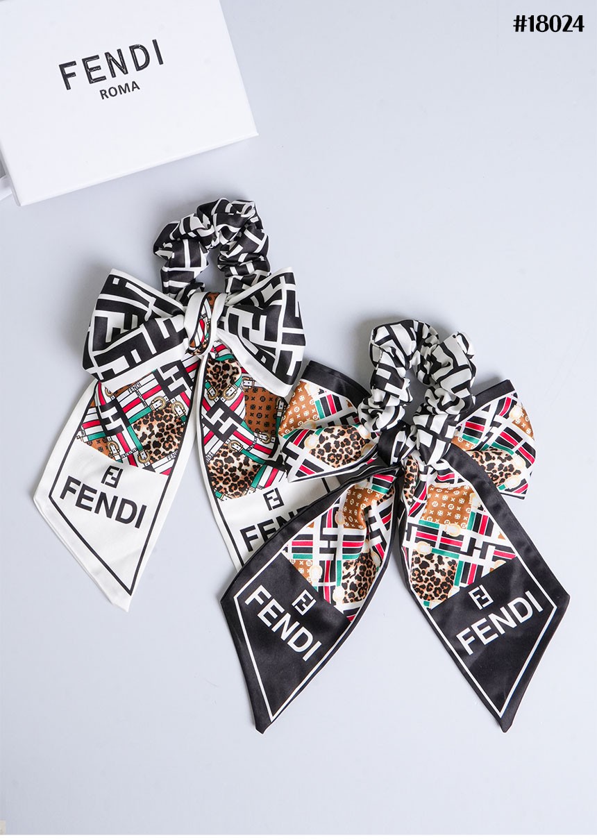 [FENDI] 펜디 FF 트윌리 헤어 스크런치