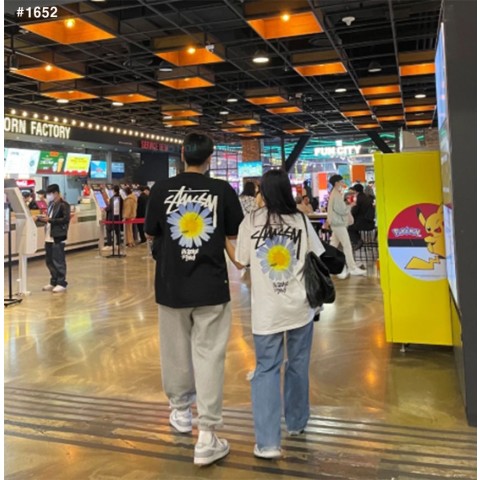 [STUSSY] 스투시 ITP 플라워 반팔 티셔츠