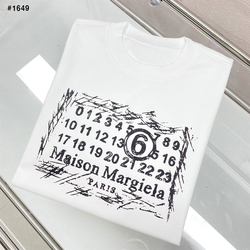 [Maison Margiela] 메종 마르지엘라 넘버링 빅6 반팔 티셔츠