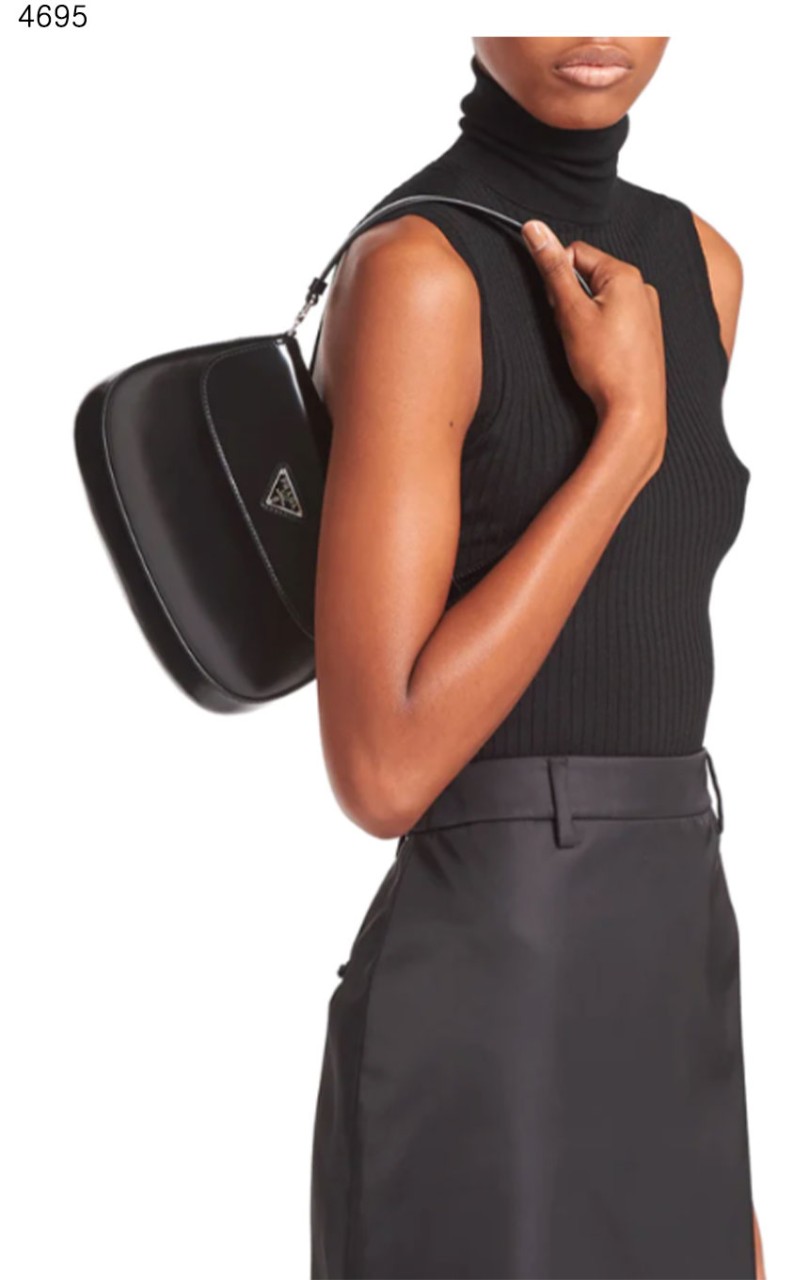 [PRADA] 수입프리미엄급 Prada Cleo brushed leather  bag