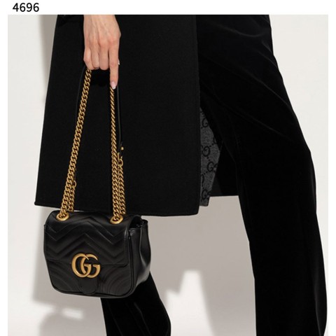 [Gucci] 수입프리미엄급 GG 마몽] 마틀라세 미니 토트백
