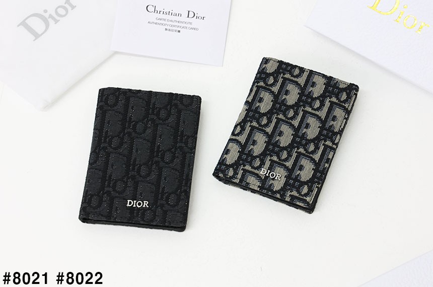 [DIOR] 디올 수입 오블리크 바이폴드 카드 지갑