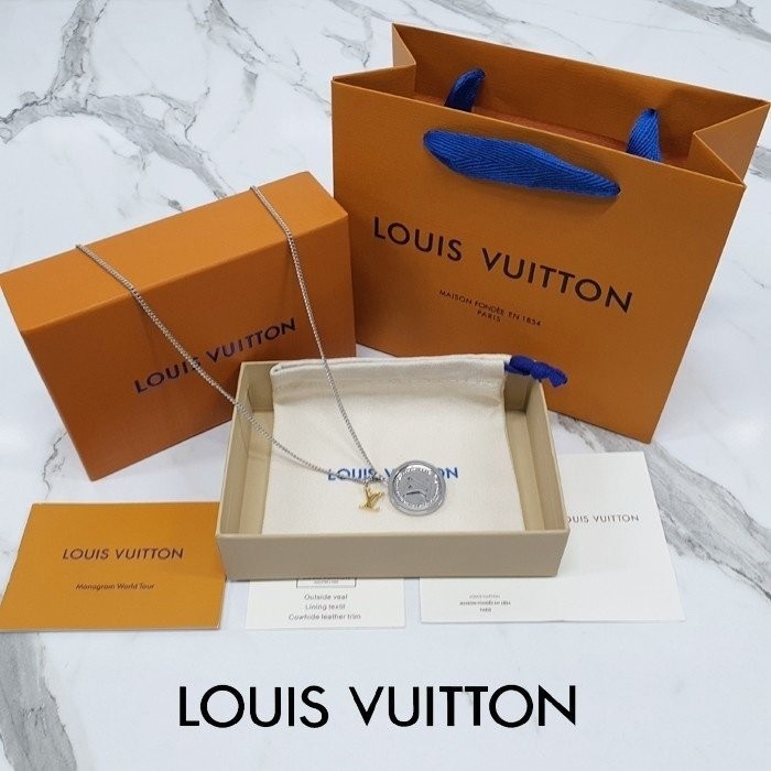 루이** LV 캐치 펜던트 목걸이