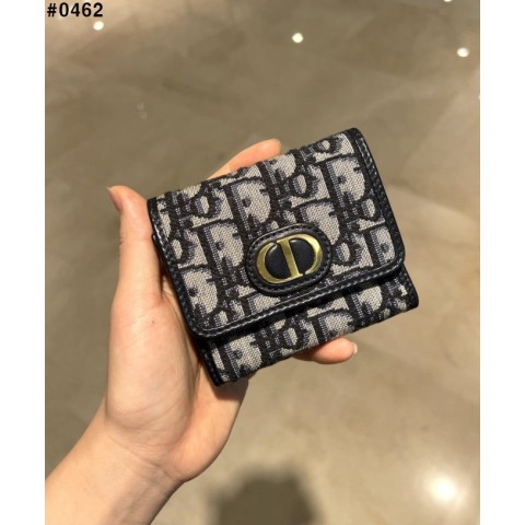 [DIOR] 크리스찬 디올 30 몽테인 로터스 오블리크 플랩 반지갑