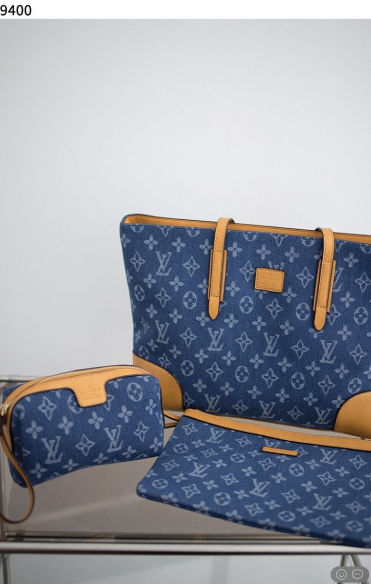 [Louis Vuitton] 위캔드 모노그램 쇼퍼백 파우치 세트