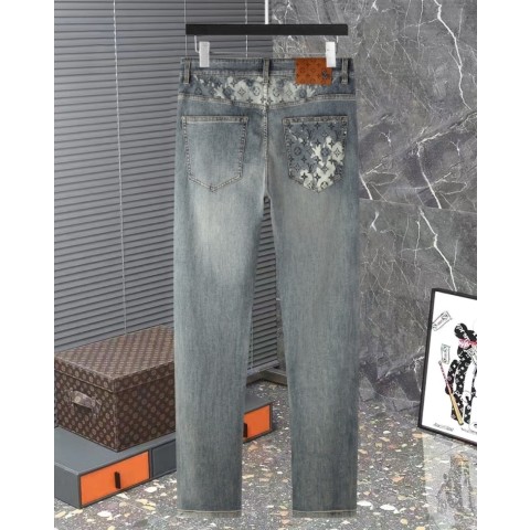 루VVV 멀티모노 워싱스판 데님진