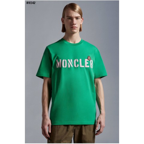 [MONCLER] 몽클레어 오버핏 이니셜로고 라운드티셔츠