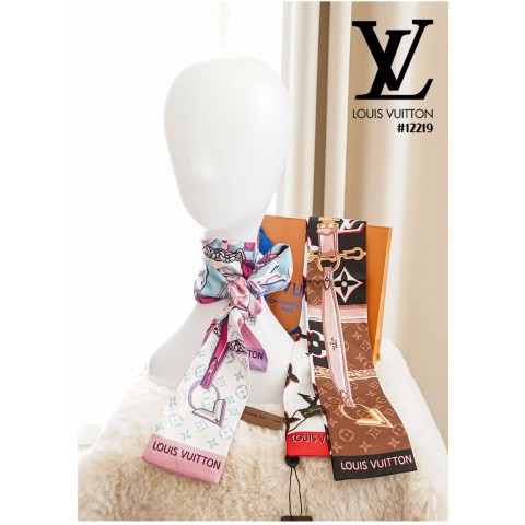[LOUIS VUITTON] 루이비통 퍼펙트 매치 로즈 방도 스카프