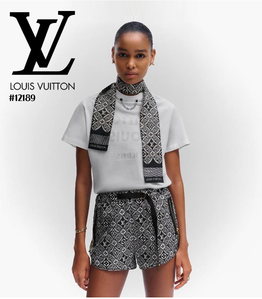 [LOUIS VUITTON] 루이비통 SINCE 1854 방도 스카프